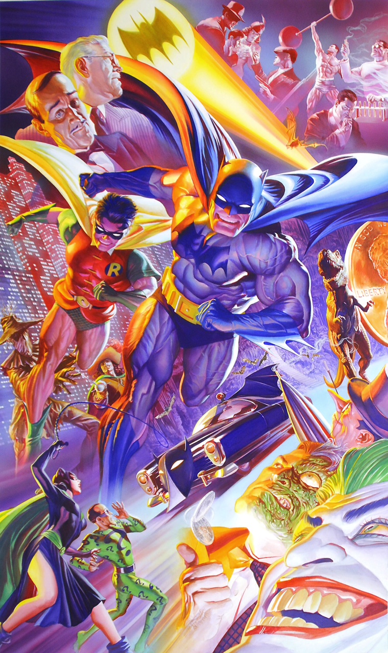 Alex Ross 75th Anniversary: The History of Batman